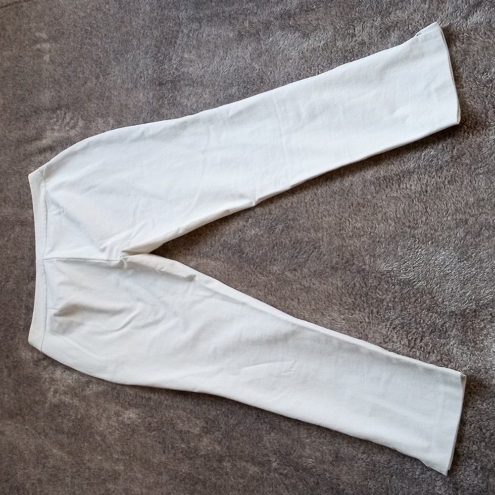 Eileen Fisher Bistretch Twill slim fit pants in Bone - Picture 10 of 10